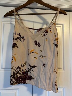 Gentle Fawn, blush pink floral flowy blouse
